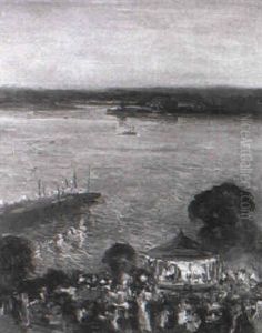 A Festival At Twilight by Alexander Carruthers Gould