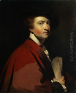 Self-portrait (after Sir Joshua Reynolds) by Walter G. Gould