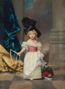 Full-figure Portrait Of Therese Girard At The Age Of Three Full-figure Portrait Of Therese Girard At The Age Of Three