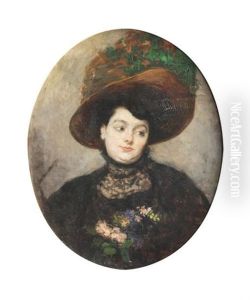 Portrait D'anastasie Prudence Marie Martin, Epouse De L'artiste Portrait D'anastasie Prudence Marie Martin, Epouse De L'artiste