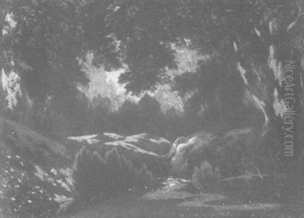 Badende Am Waldbach - view 1