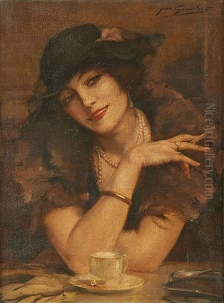 Elegante Au Collier De Perles - view 1