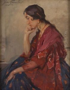 Jeune Femme Pensive