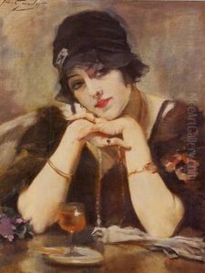 Dreaming by Jean Leon Henri Gouweloos