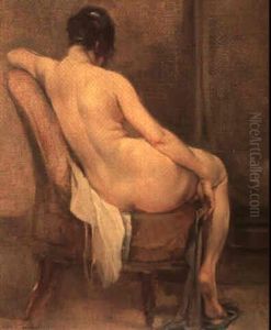Femme Nue Assise Femme Nue Assise