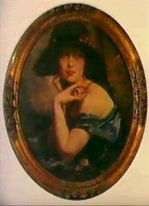 La Fille Au Colier De Corail by Jean Leon Henri Gouweloos