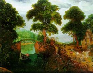 Paysage Fluvial Anime Paysage Fluvial Anime