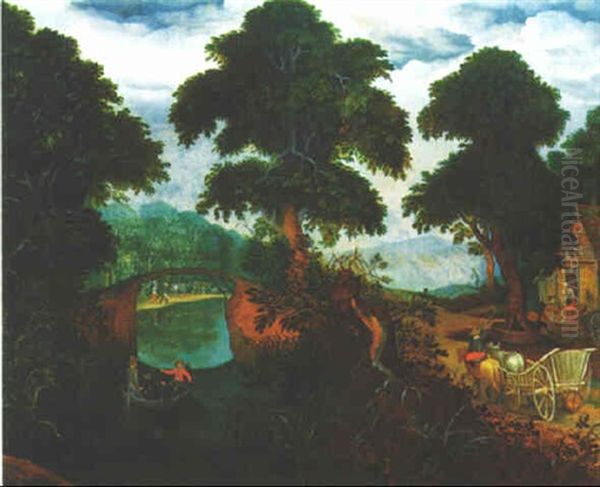 Paysage Fluvial Anime - view 1