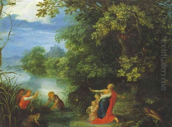 Landschaft Mit Latona Und Den Froeschen - view 1
