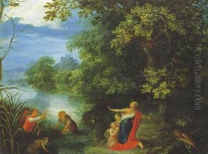 Landschaft Mit Latona Und Den Froeschen