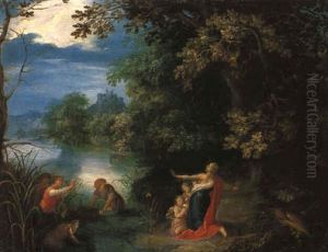 Landschaft Mit Latona Landschaft Mit Latona