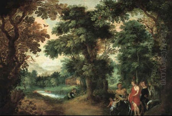 Dianas Ruckkehr Von Der Jagd - view 1