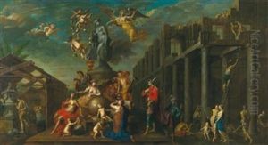 Allegory Of The Arts by Hendrik Govaerts