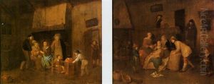A Family By A Hearth