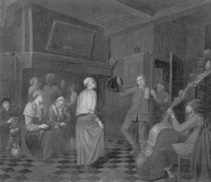 Reunion De Musiciens by Hendrik Govaerts