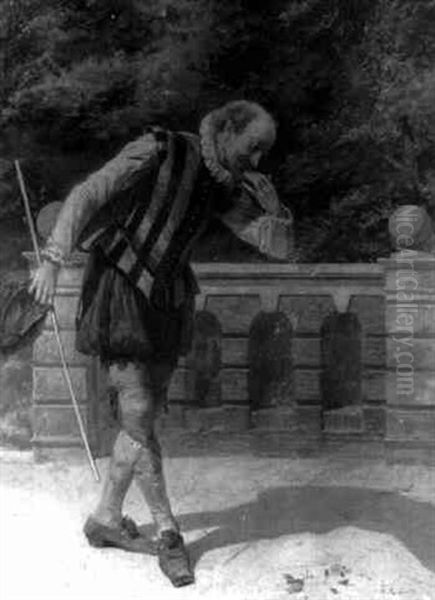 Malvolio Saluting His Shadow - view 1