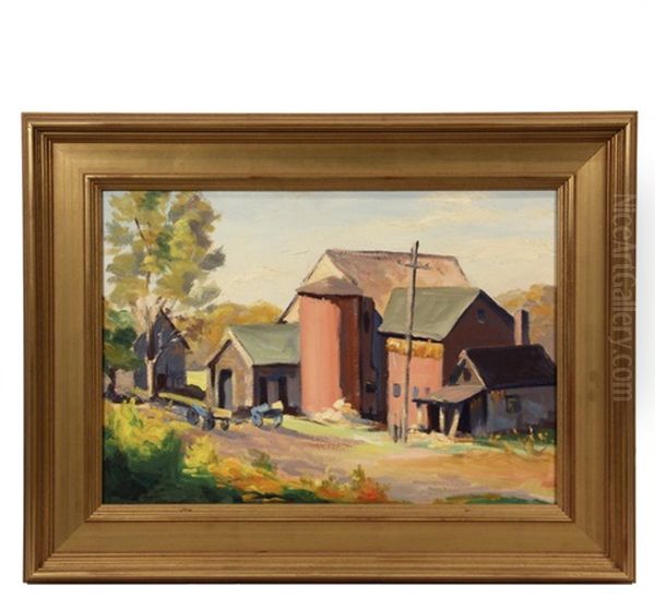 Blue Farm Wagon - view 1