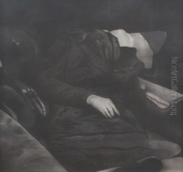 Figure In A Chair - view 1