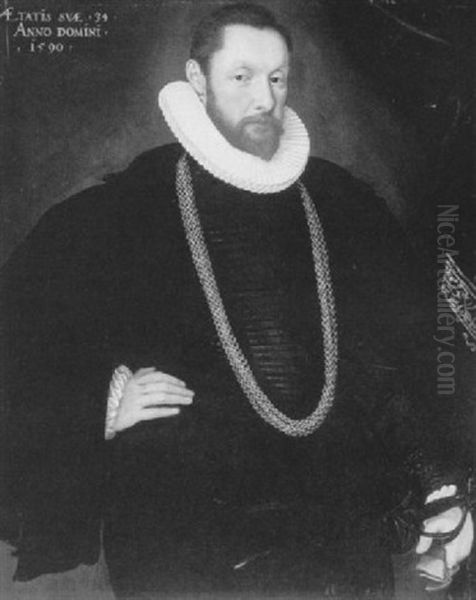 Portrait Of A Gentleman, Aged 34 - view 1