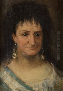 Luisa De Parma by Francisco Goya Fuendetodos