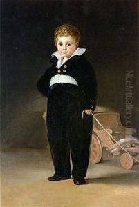 Portrait Of Mariano Goya, The Artist's Grandson Portrait Of Mariano Goya, The Artist's Grandson