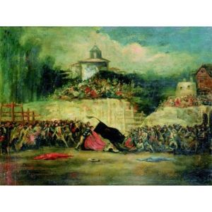Scene De Tauromachie