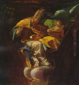 San Agustin by Francisco Goya Fuendetodos