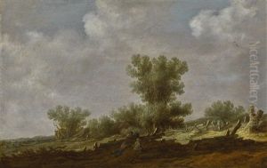 Dune Landscape by Jan Josefsz. van Goyen