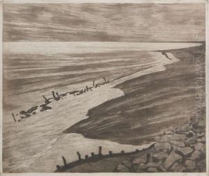Oever Aan Deschelde by Albert Baertsoen