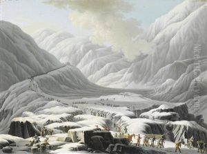 Passaggio Delle Alpi Al Gran San Bernardo Dell'esercito Francese by Marco Gozzi