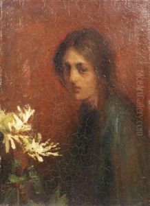 Girl With Flowers by Robert Archibalt Graafland