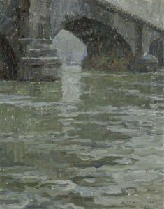 Vue Du London Bridge by Albert Baertsoen