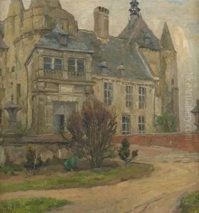 Vue Du Chateau De Laerne by Albert Baertsoen