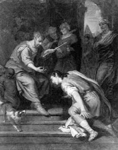 The Signet Ring, From The Ancient Story Of Polycrates And The Fisherman From The Works Of Herodotus by Barend Graat