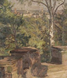 Blick Vom Lauterberg Auf Den Stadtgarten In Karlsruhe Blick Vom Lauterberg Auf Den Stadtgarten In Karlsruhe