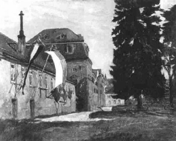 Schlos Hemsbach, Unter Flaggen - view 1