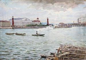 View From St. Petersburg by Ivan Mikhailovich Grabovsky