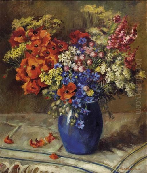 Sommerblumen In Vase - view 1
