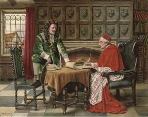 A Meeting With The Cardinal by Alfred Lyndon Grace