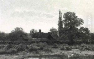 A Duck Pond by James Edward Grace