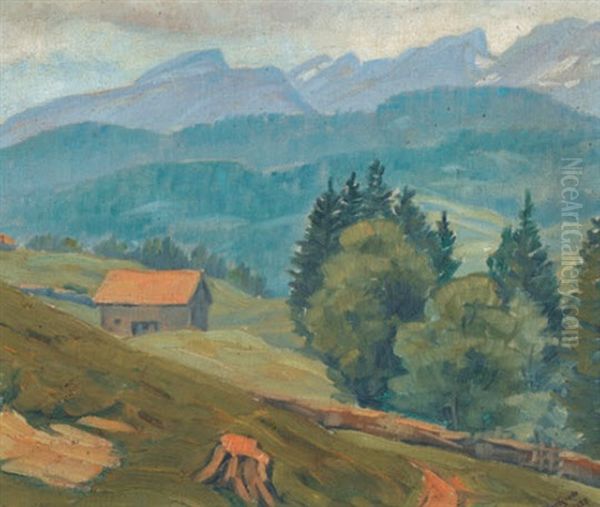 Wildhaus (toggenburg) Mit Den Kurfirsten - view 1
