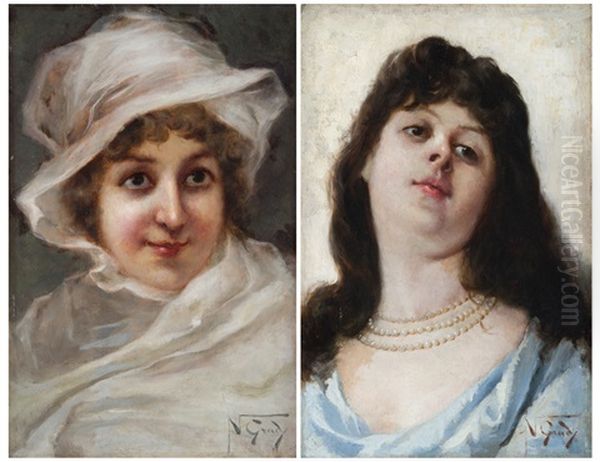 Ritratti Di Fanciulle (pair) - view 1