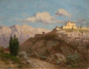 Kloster In Italienischer Landschaft