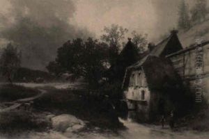 Wassermuhle In Thuringen