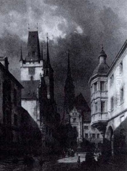 Berlin Street Scene - view 1