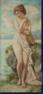 Nymphe Au Tambourin by Lionel Baes