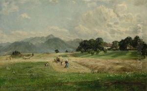 Graef, Georg Heuernte by Georg Graef