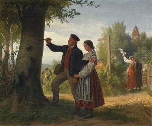 Abschied Des Litauischen Landwehrmannes Von Seiner Geliebten