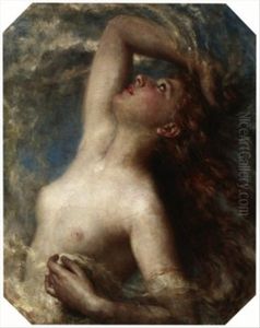 Allegorie Des Windes by Gustave Graef