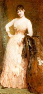 Portrait Of Ida Adam, Standing, Full-lengh